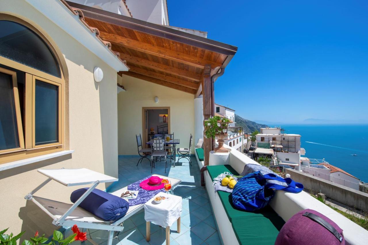 Villa Casetta Del Sole Praiano Exterior foto